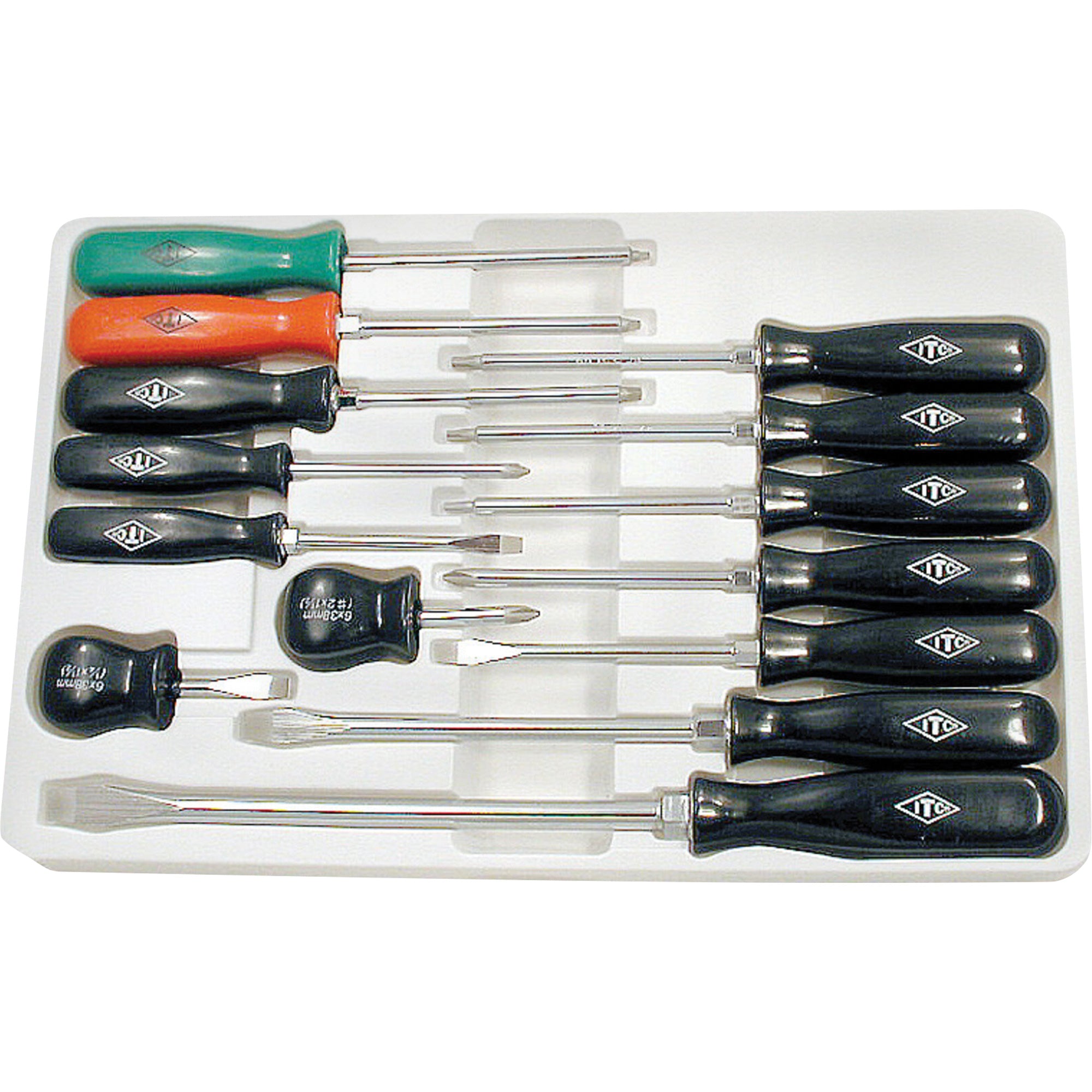 ISD-14 ITC® Professional ABS Handle Screwdriver Set - TDW030
