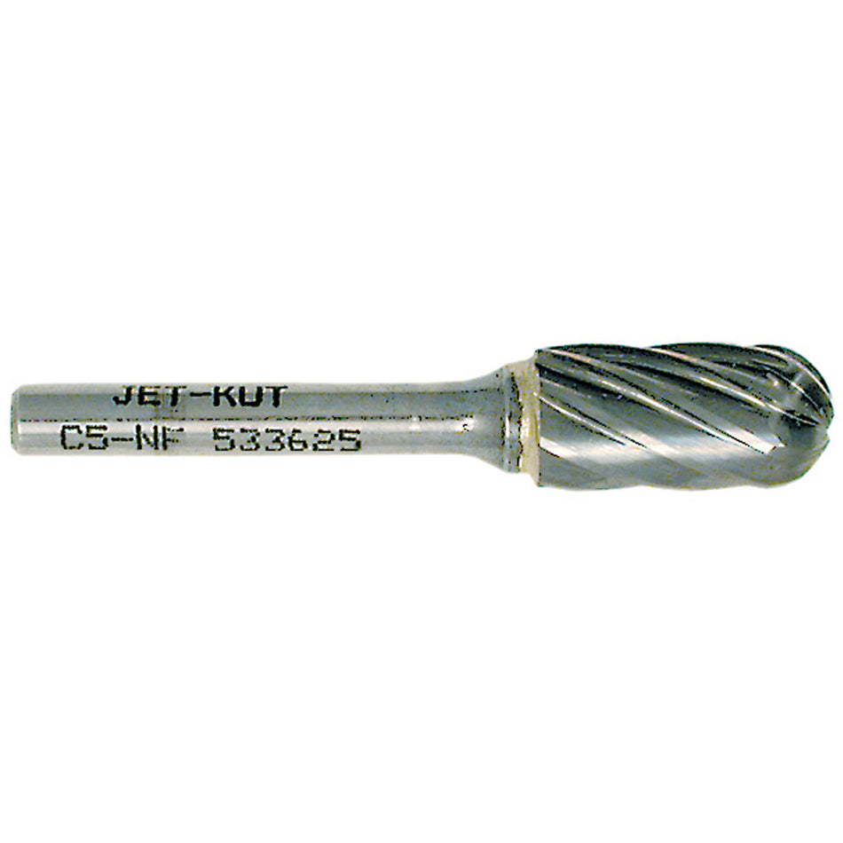 C5-NF JET-KUT® Ball Nose Shape Bur for Aluminum/Non-ferrous Materials - TDW895