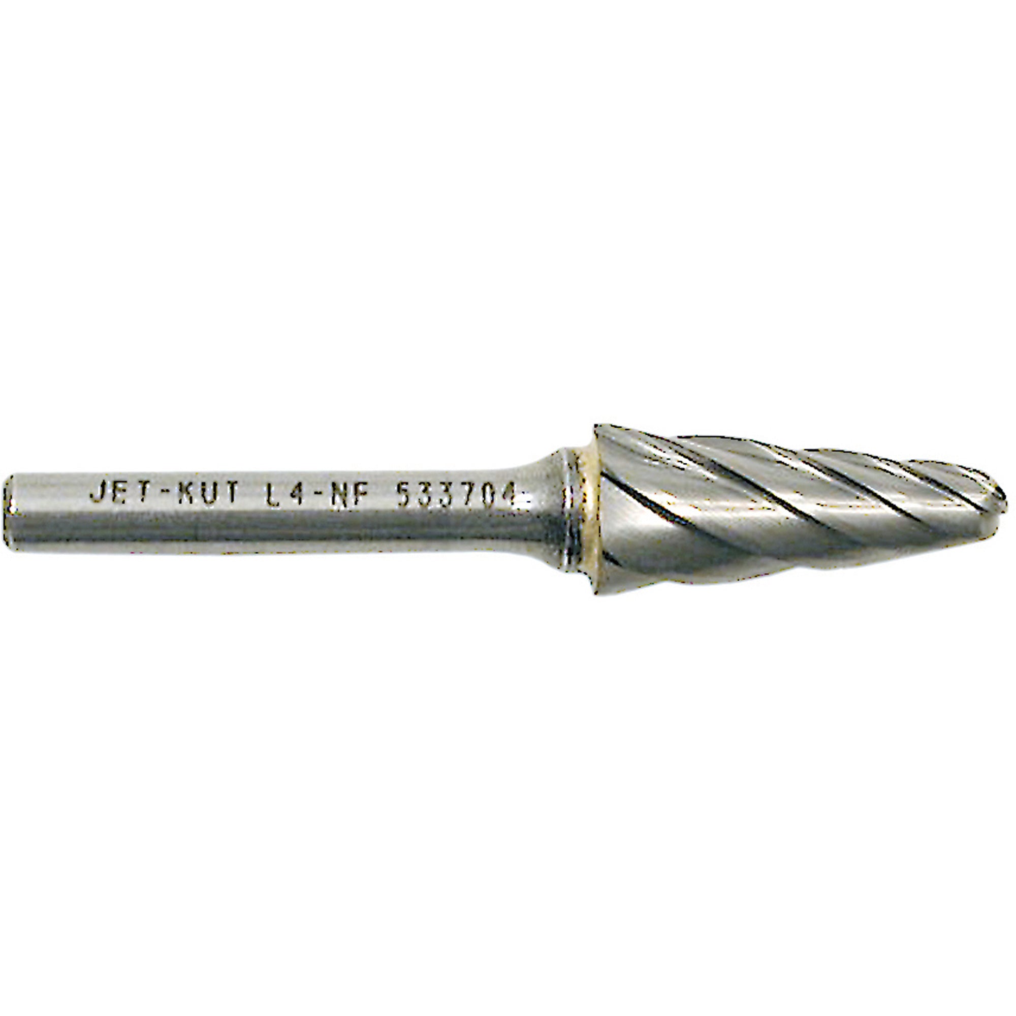 L4-NF 1/4" Taper Shape Bur for Aluminum/Non-ferrous Materials - TDW897