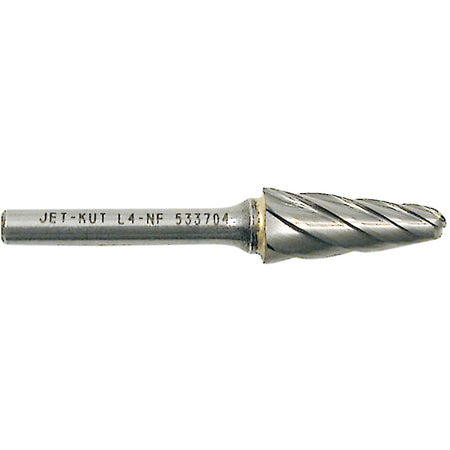 L4-NF 1/4" Taper Shape Bur for Aluminum/Non-ferrous Materials - TDW897