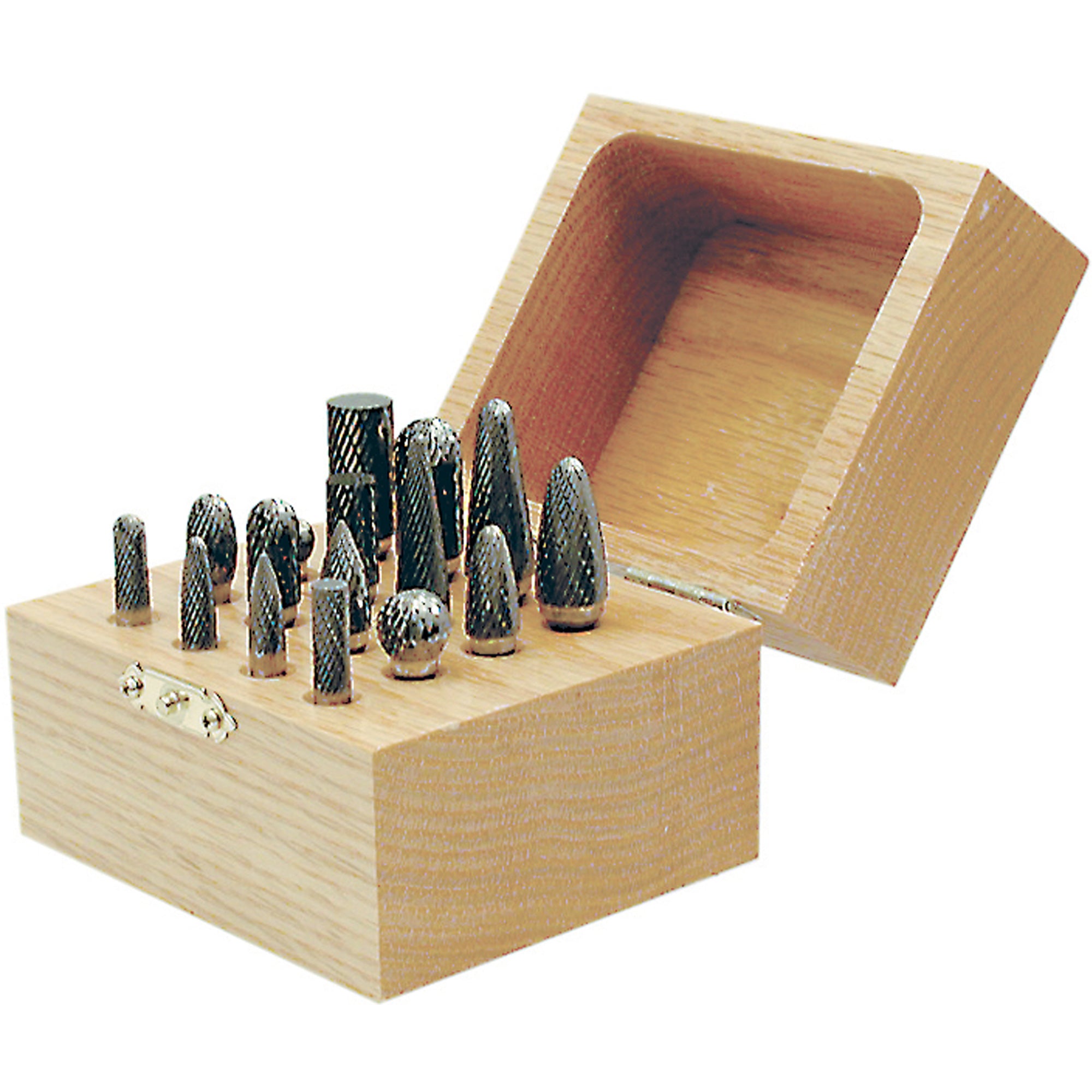 CBK-16 Carbide Bur Set in Wooden Box - TDW899