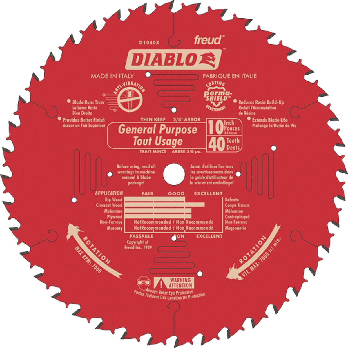 Saw Blades - General Purpose - TDX901