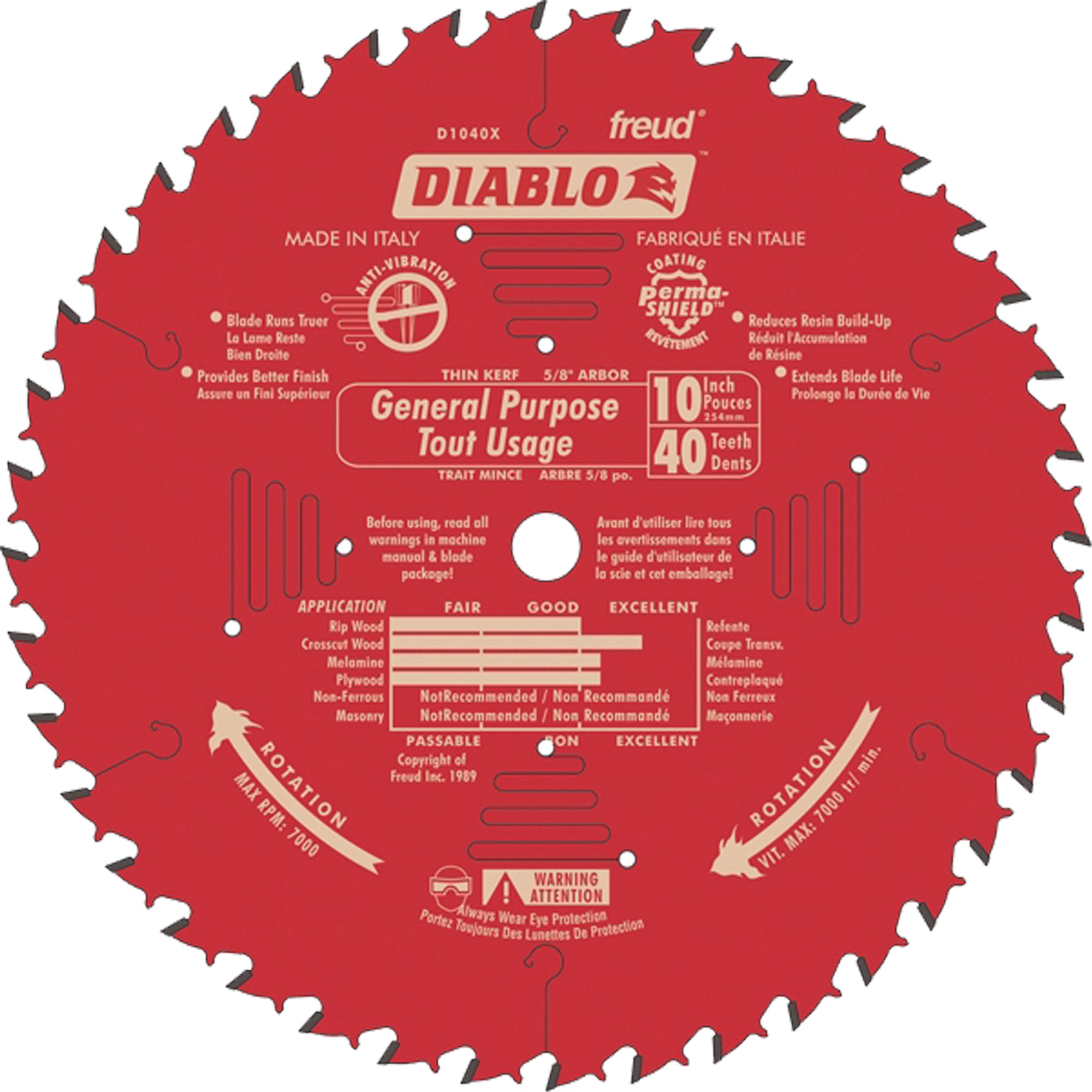Saw Blades - General Purpose - TDX901