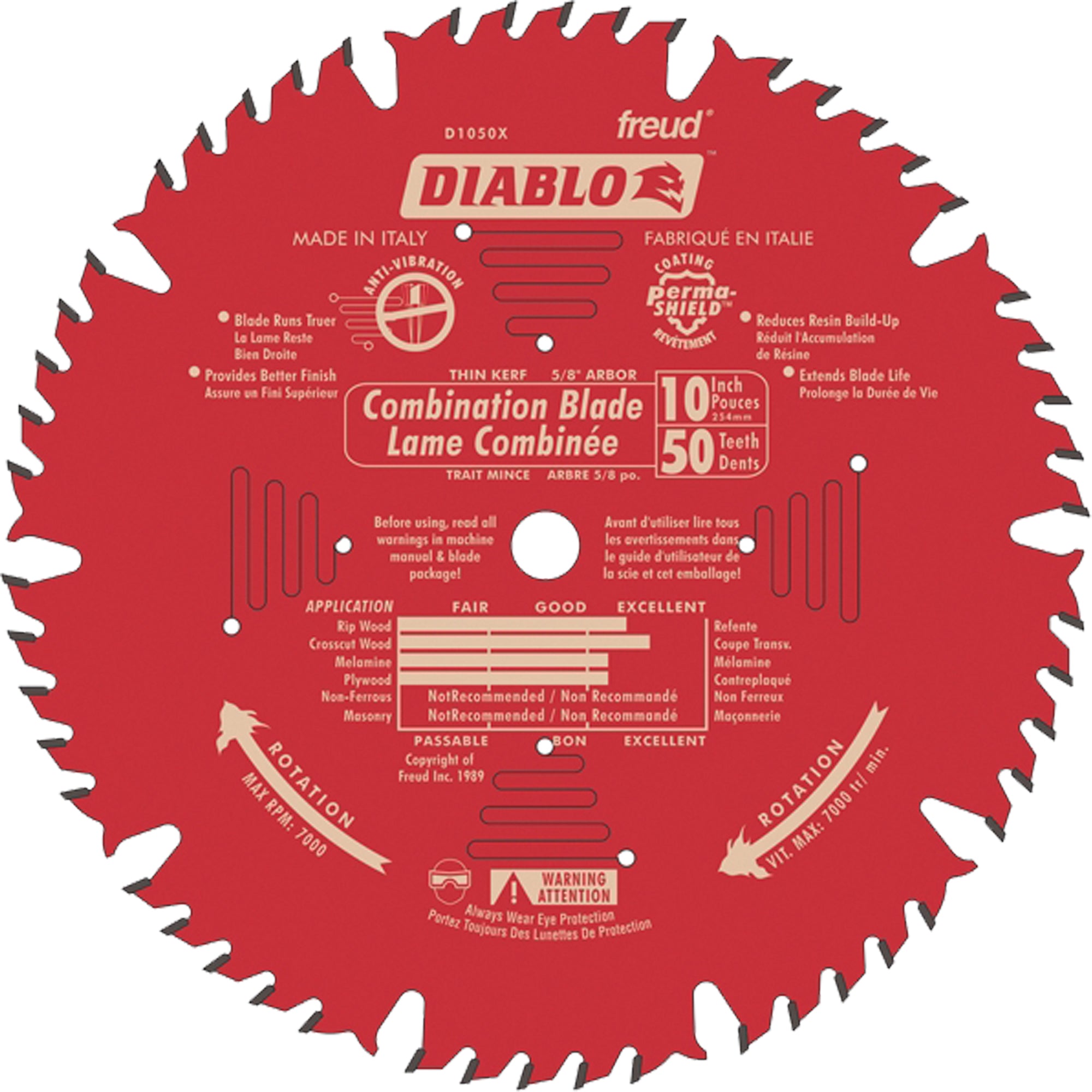 Contractor Saw Blades - Combination Saw Blades - TDX905