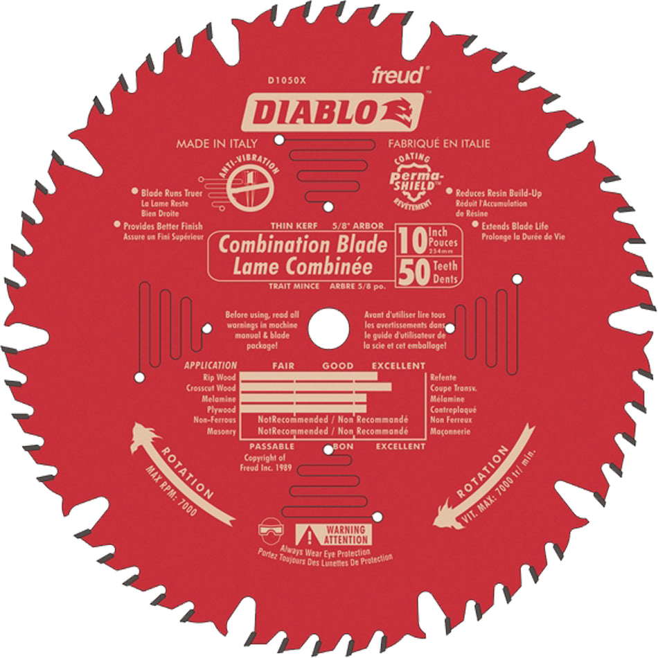 Contractor Saw Blades - Combination Saw Blades - TDX905