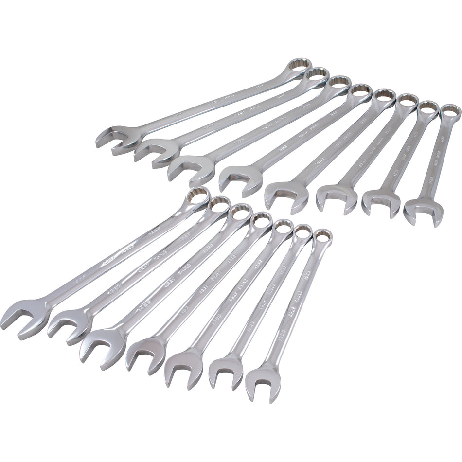 Mirror Chrome Wrench Set - TE302