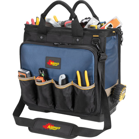 Molded Base Multi-Compartment Technician's Tool Bag - TER204