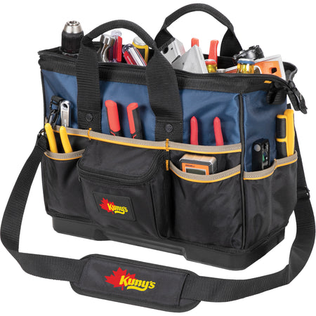Molded Base Big-Mouth Tote Tool Bag - TER206