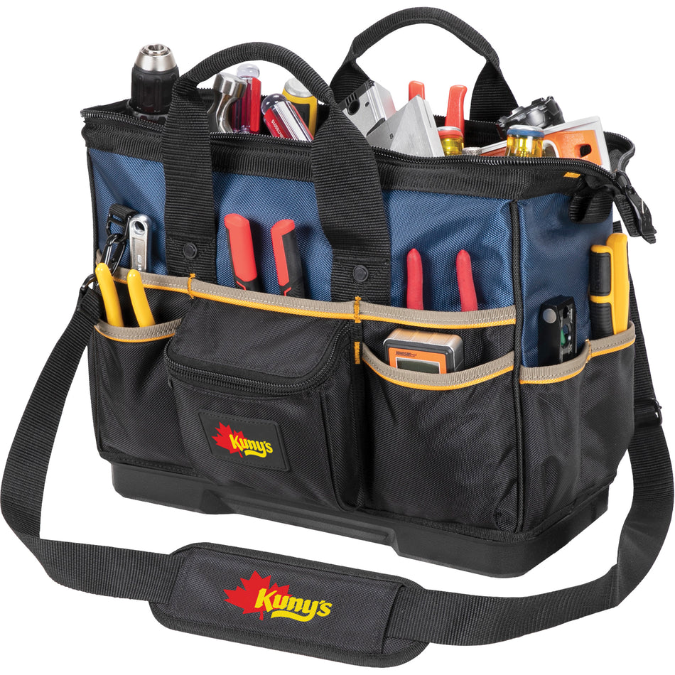 Molded Base Big-Mouth Tote Tool Bag - TER206