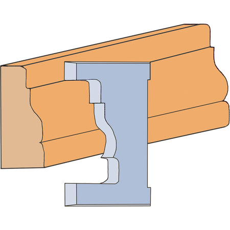 Fancy Casing Moulding Cutter Set - TEX092
