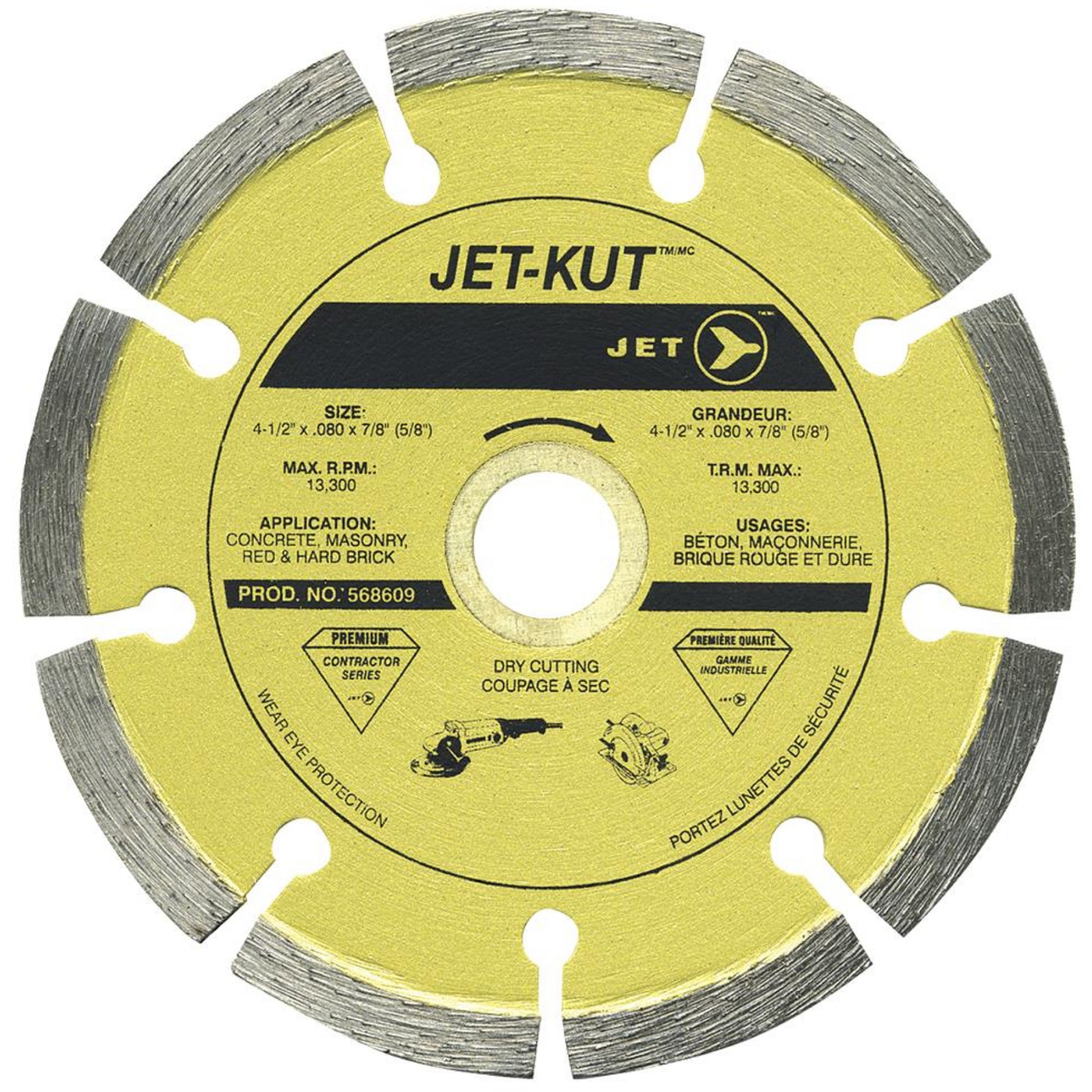 DST-5 Premium Segmented Diamond Blade - TFW244