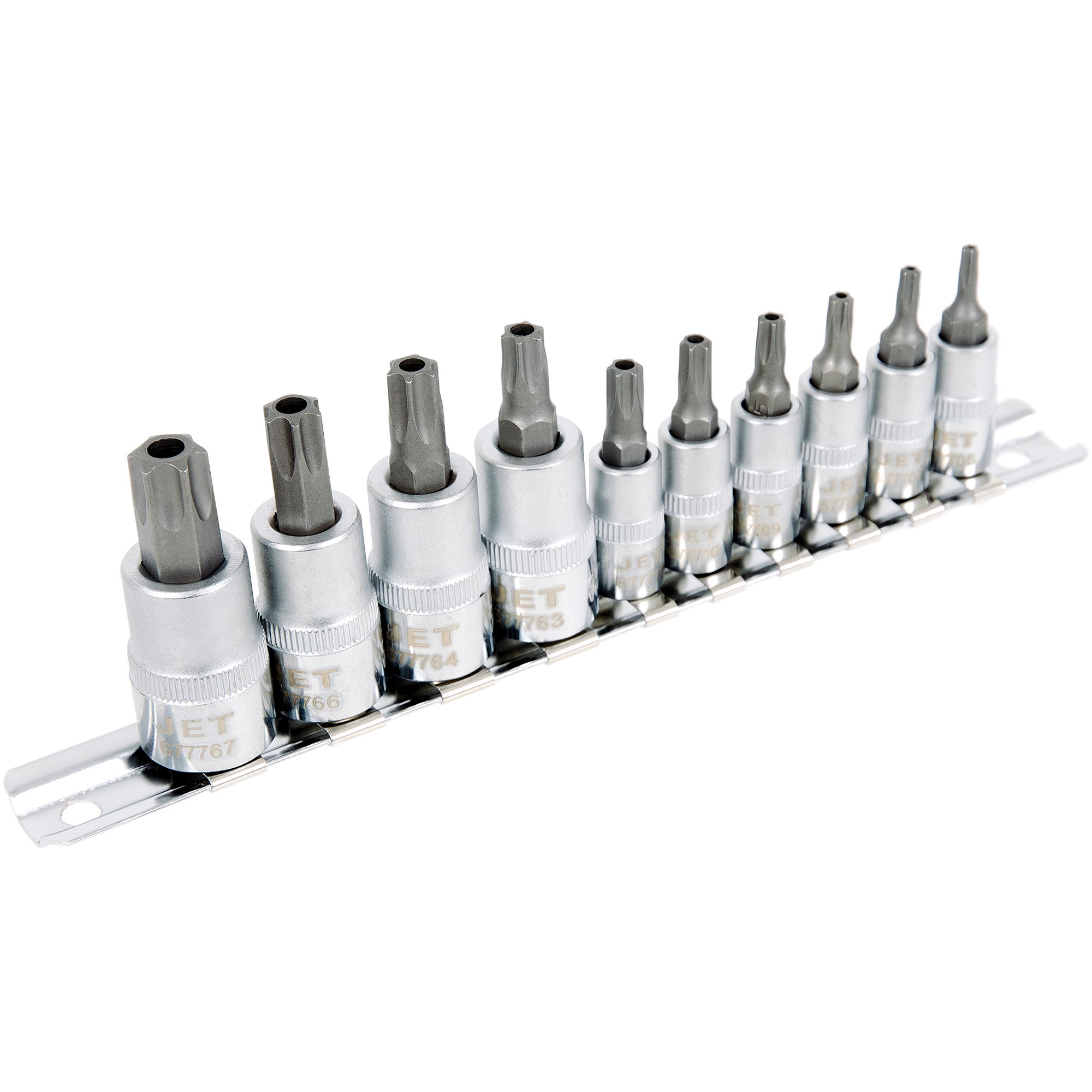 SS1438-10TB 10-Piece 1/4" & 3/8" Drive Tamperproof TORX® Bit Socket Set - TFW427