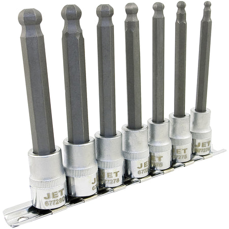 LHSW-3807M Metric 4" Long Ball Nose Socket Set - TFW431