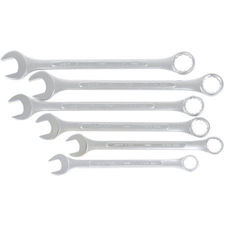 Fully Polished Long Pattern Combination Wrench Set - TGW001
