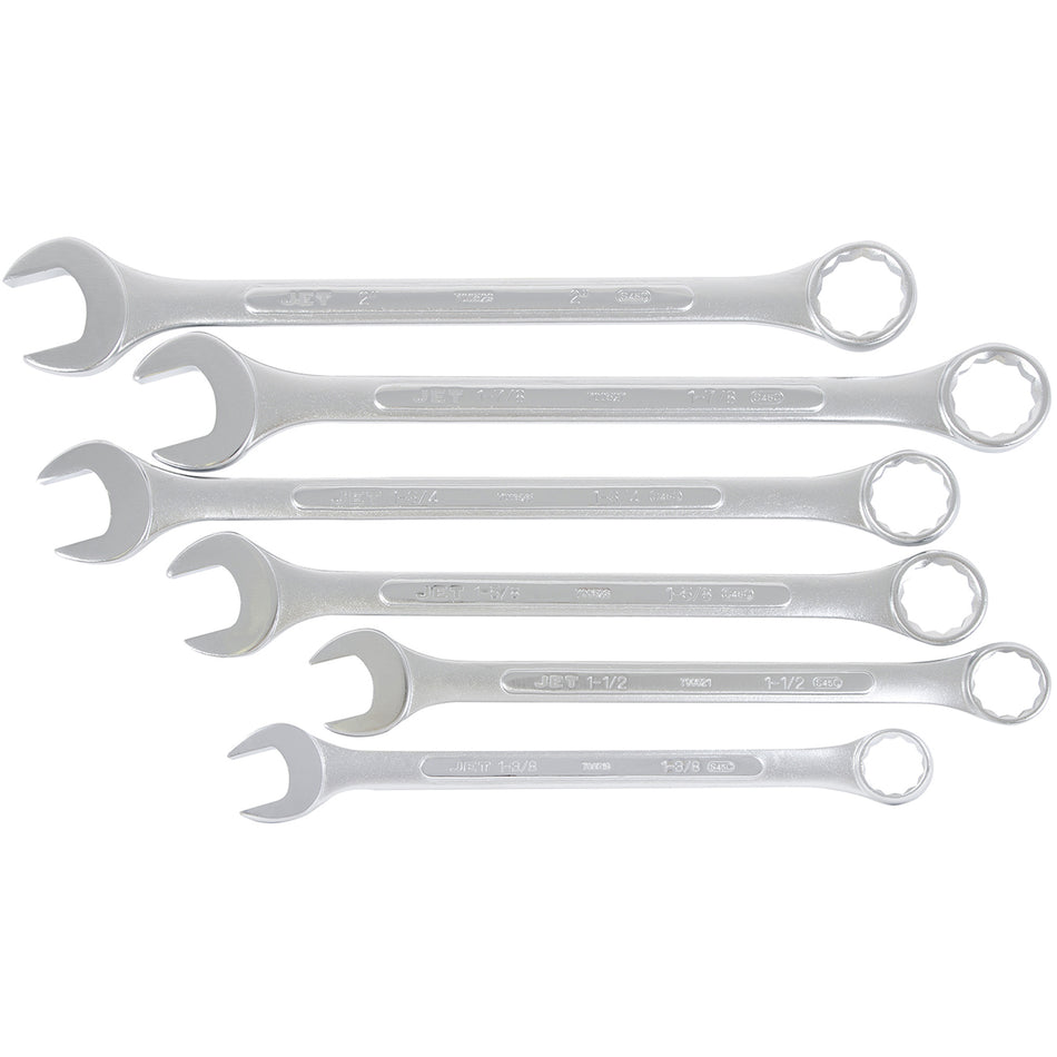 Fully Polished Long Pattern Combination Wrench Set - TGW001