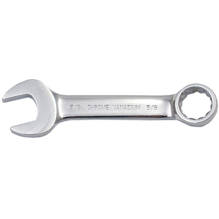 Fully Polished Stubby Combination Wrench - TGW074