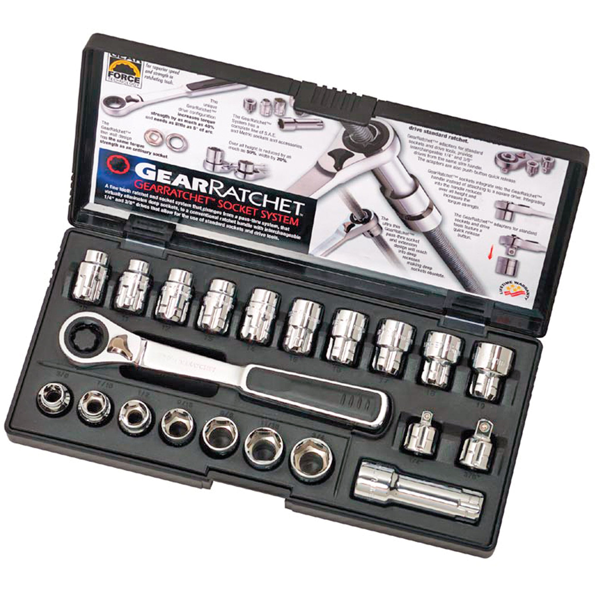 Gear Ratchet™ Vortex™ Pass-Through Socket System - TGZ836