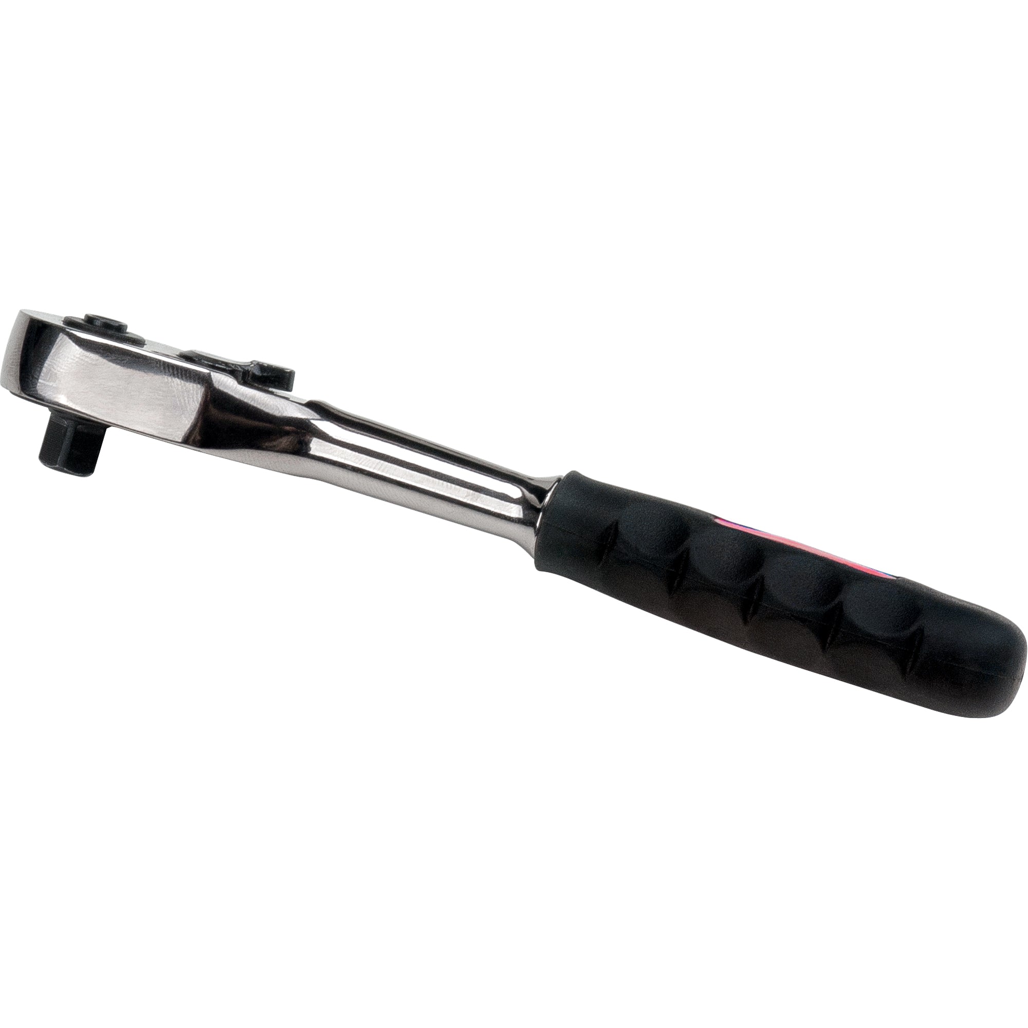 Quick-Release Rubber Grip Ratchet Wrench - TLV380