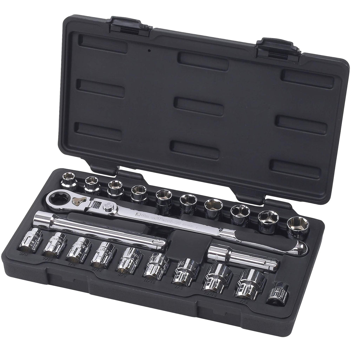 Pass-Thru™ 6-Point Standard SAE/Metric Mechanics Tool Set - TLV385