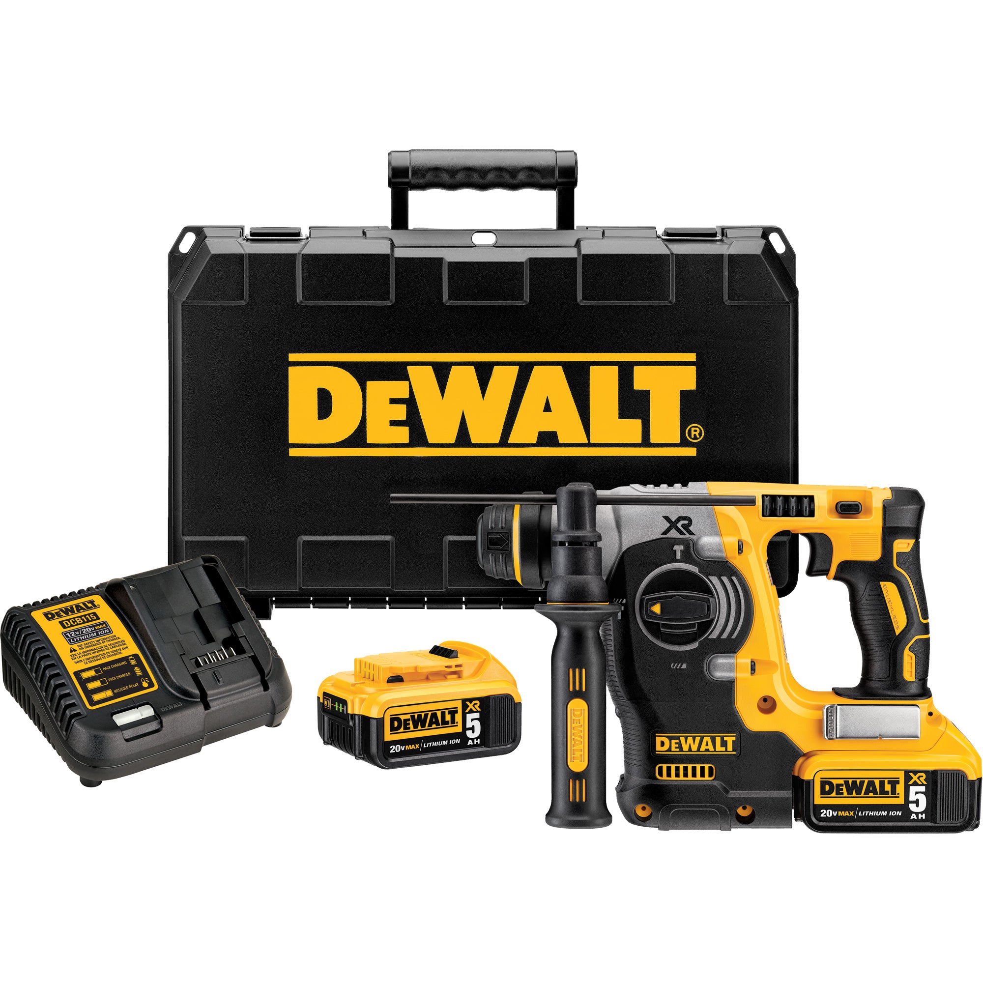 Max XR® Brushless L-Shape Rotary Hammer Kit - TLV945