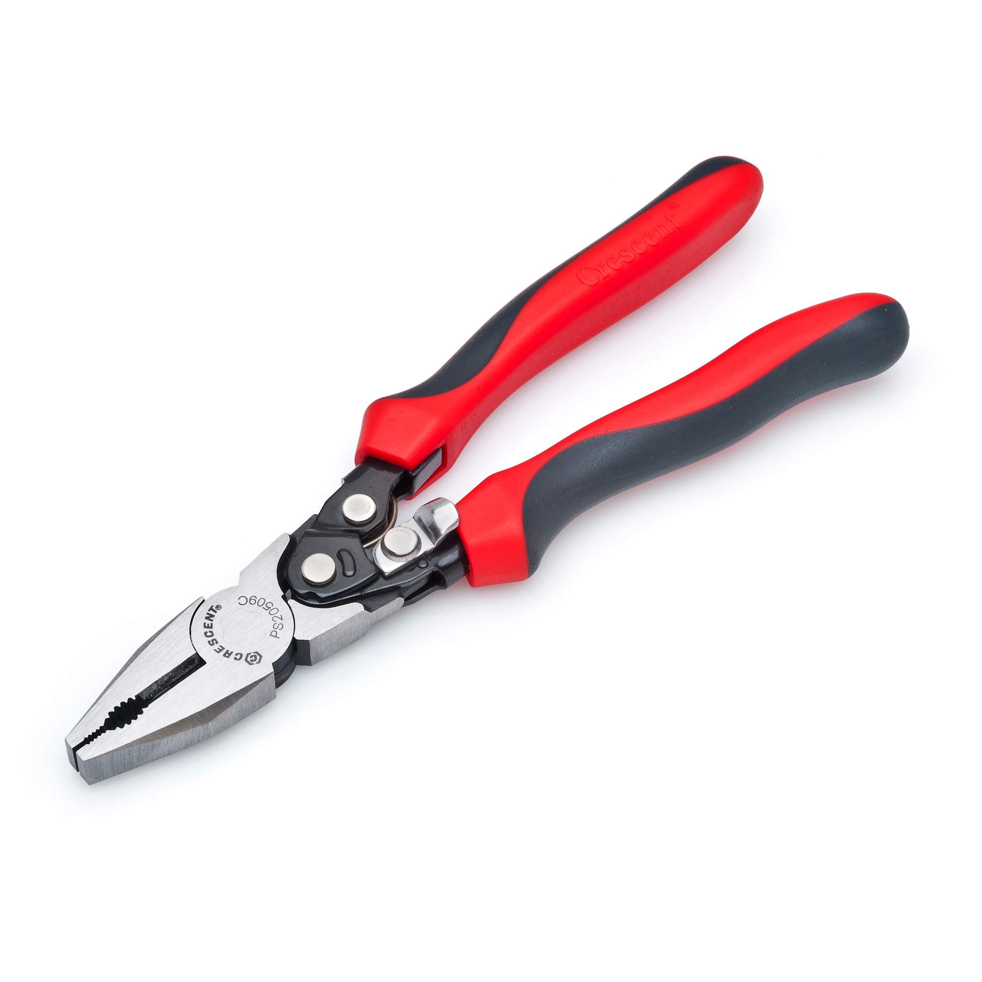 Pro Series Dual Material Lineman's Compound Action Cutting Pliers - TLZ067