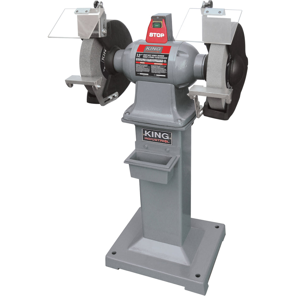 Heavy-Duty Bench Grinder With Floor Stand - TMA030