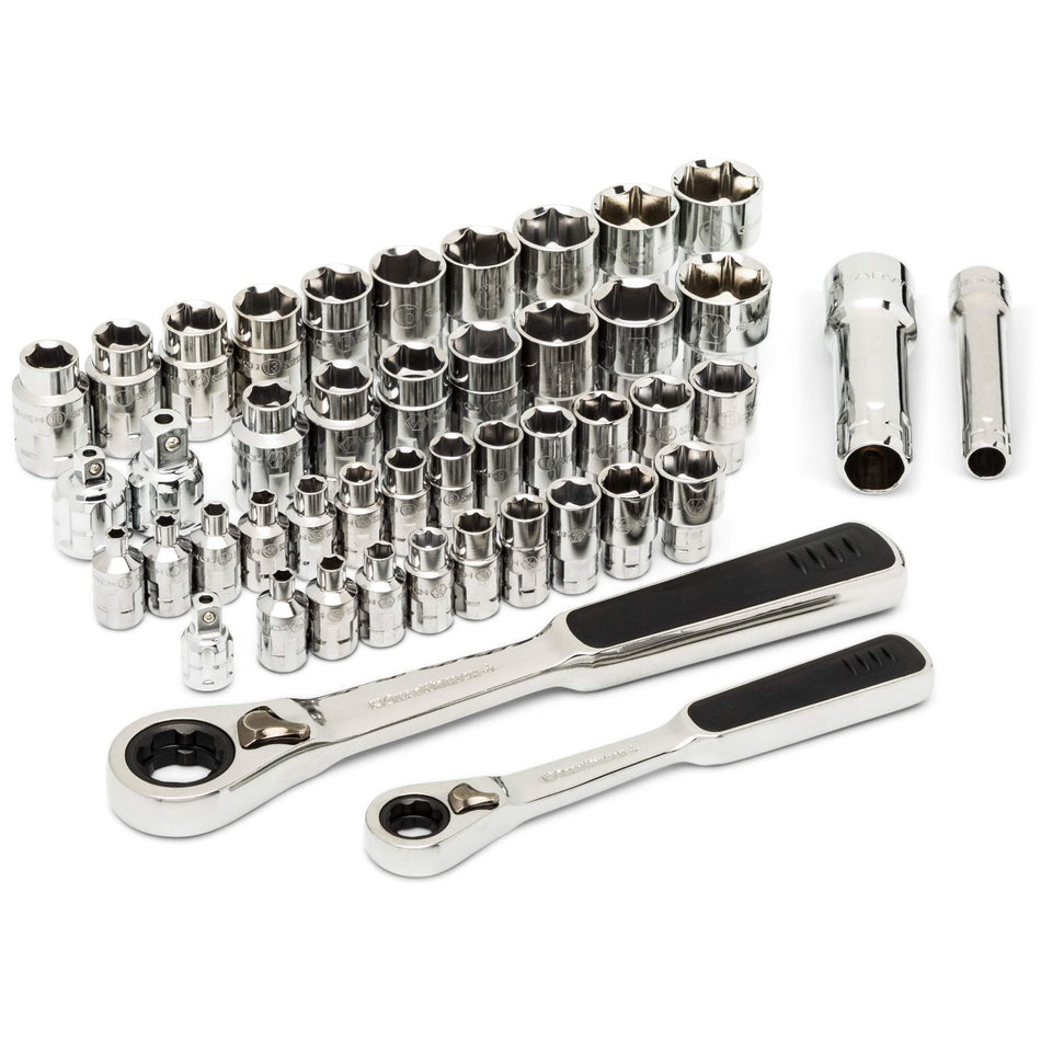 1/4" & 3/8" Drive Pass-Thru™ 6-Point SAE/Metric Tool Set - TNB815