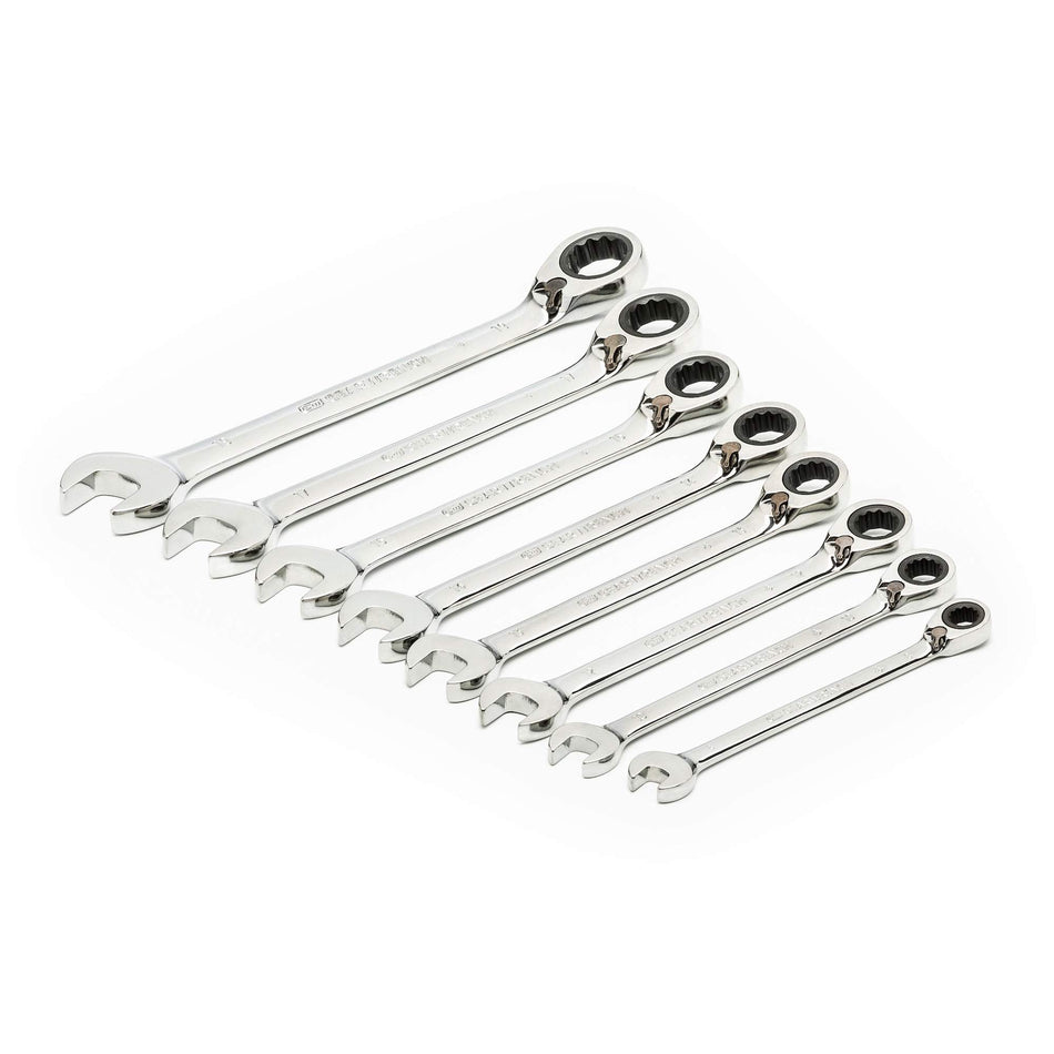 72-Tooth 12-Point Reversible Ratcheting Wrench Set - TNB830