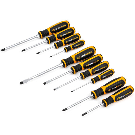 Phillips®/Slotted/Pozidriv® Dual Material Screwdriver Set - TNB971