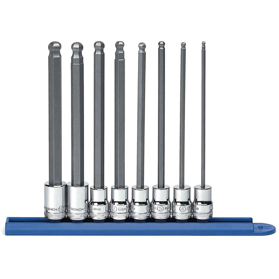 Long Ball End Metric Socket Set - TOB375