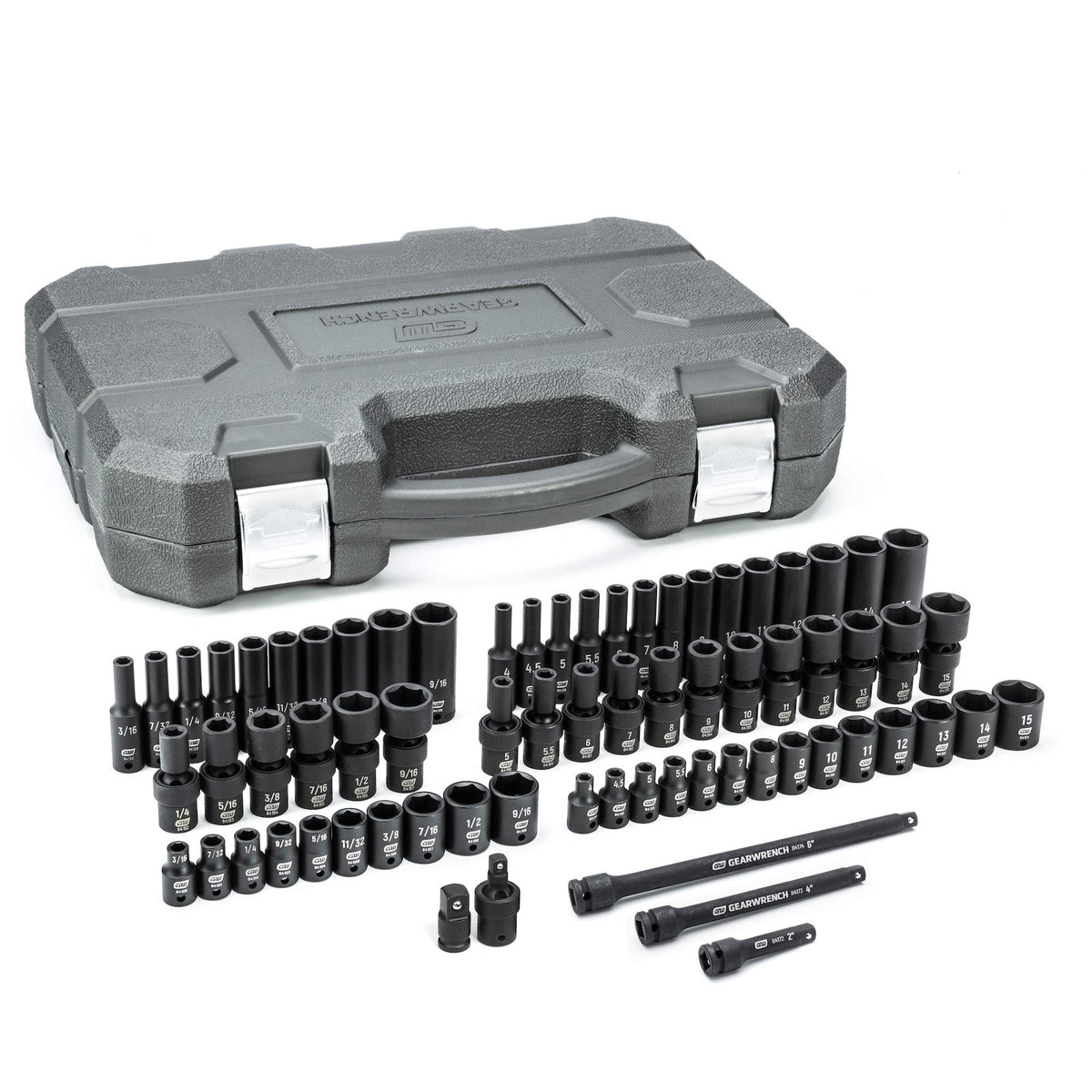 6 Point Universal SAE/Metric Socket Set - TPB414