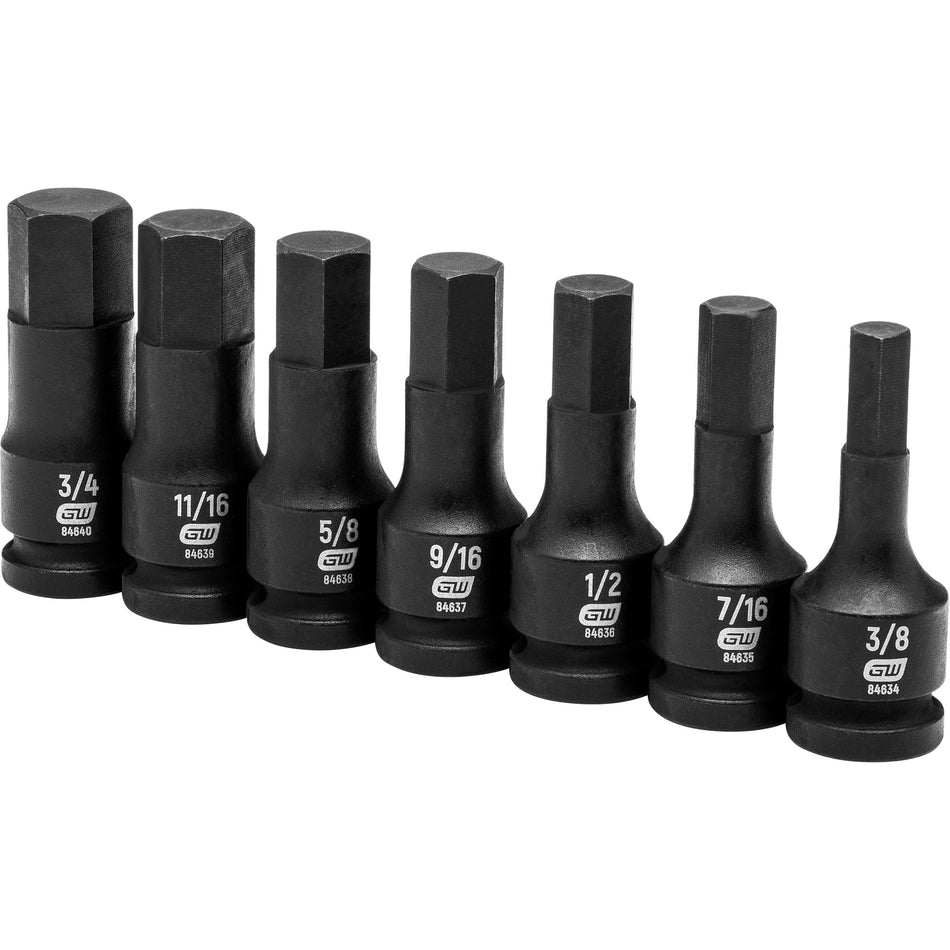 Hex Bit SAE Socket Set - TPB430