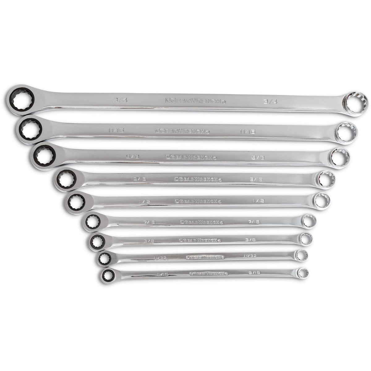 72-Tooth 12 Point XL GearBox™ Double Box SAE Wrench Set - TPB648