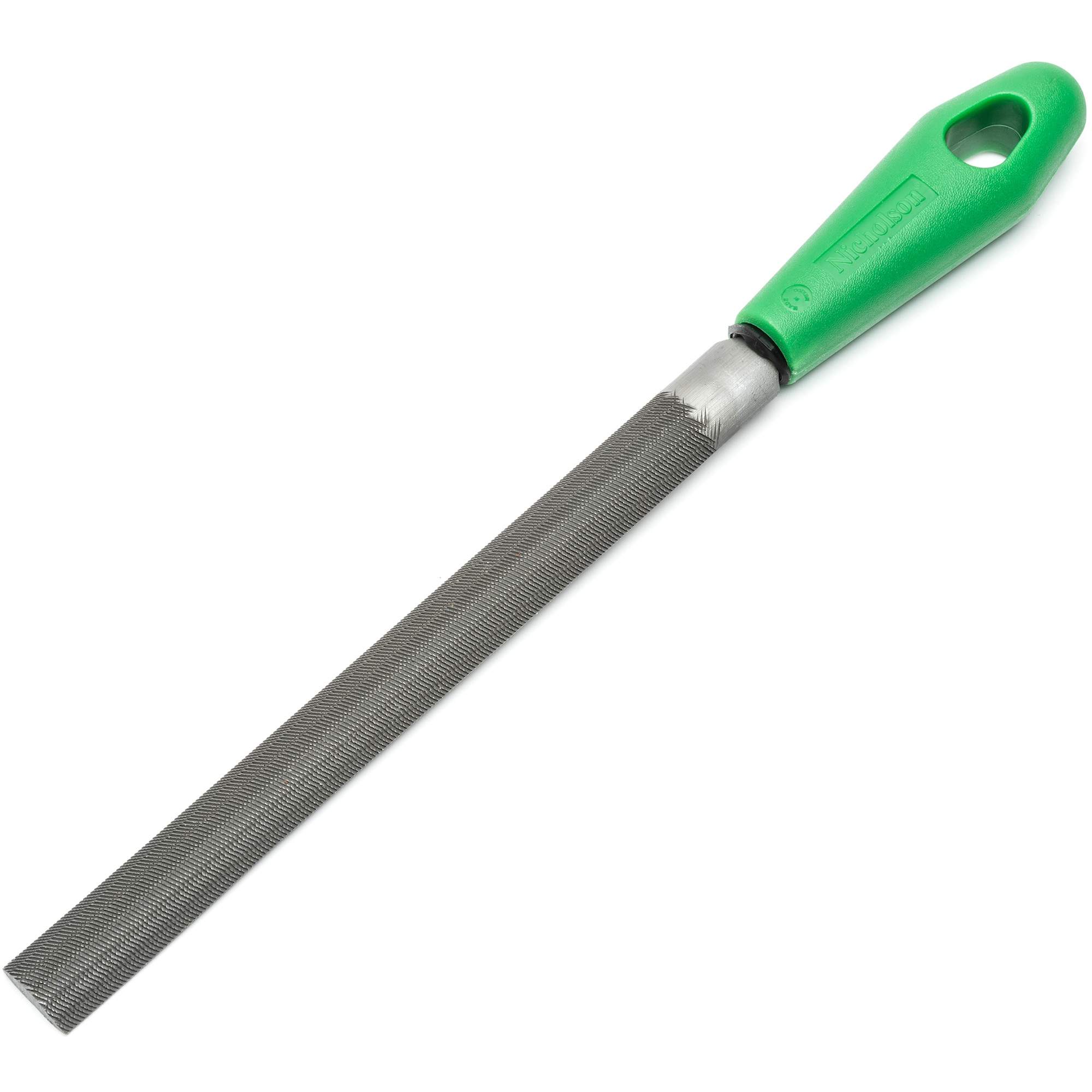 Double Cut File with Green Handle - TRB369