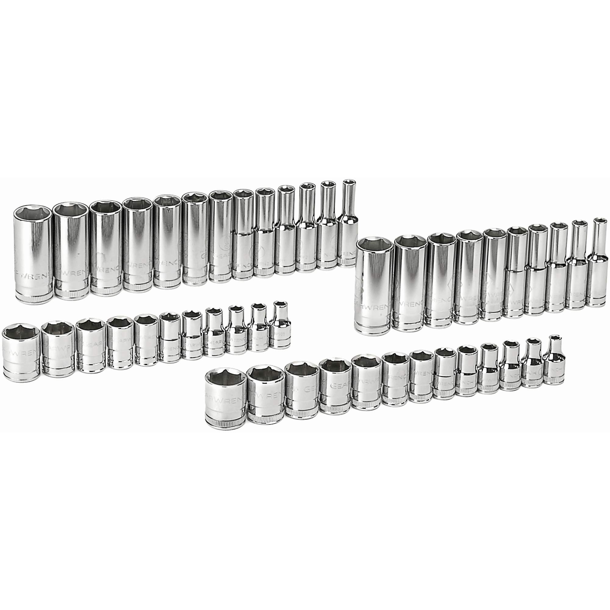 6 Point SAE/Metric Socket Set - TSB446