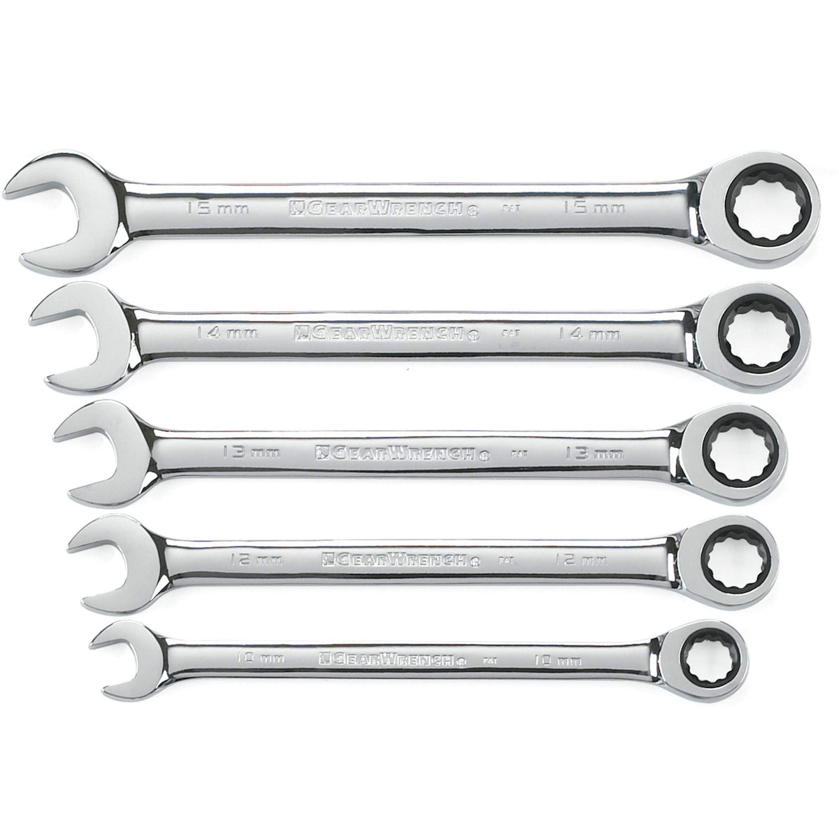 72-Tooth 12 Point Ratcheting Wrench Set - TSB758