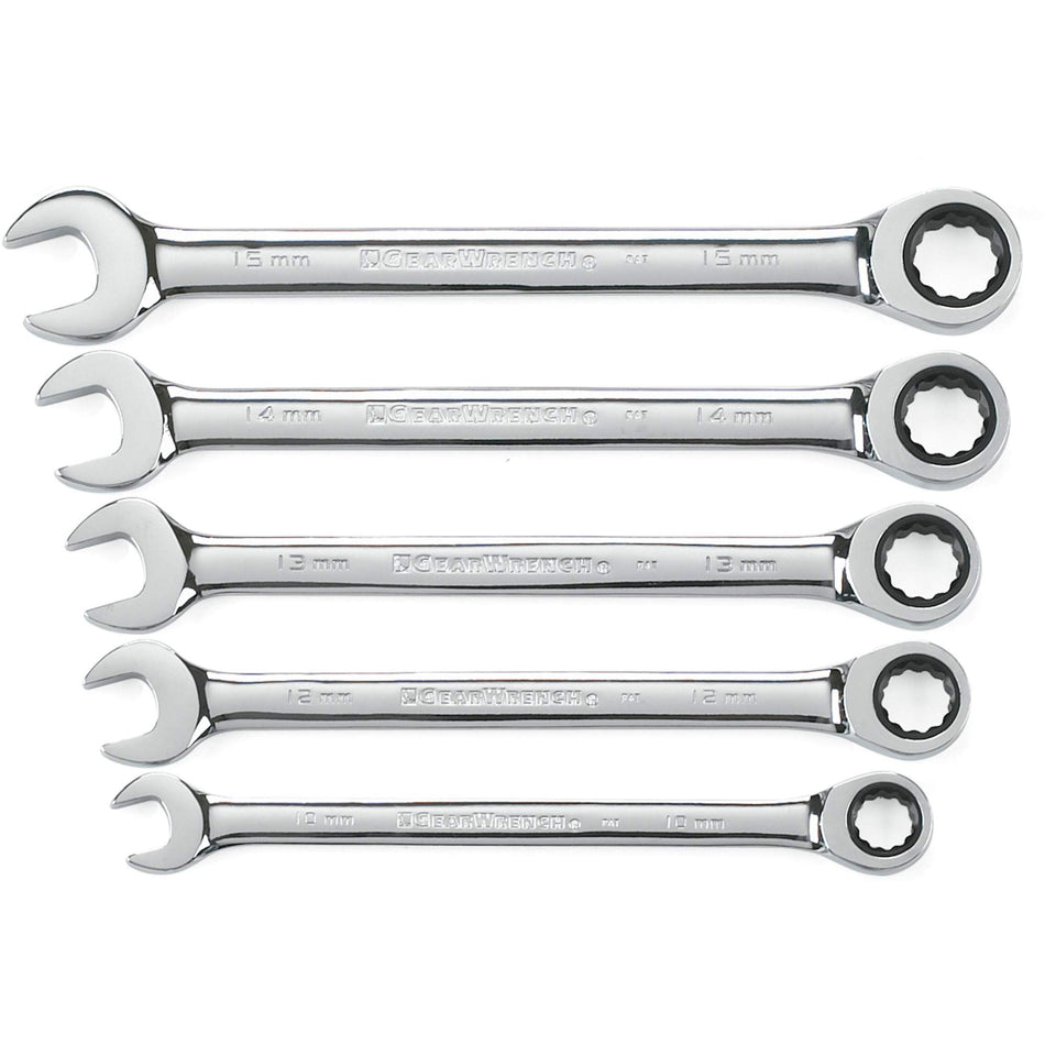 72-Tooth 12 Point Ratcheting Wrench Set - TSB758
