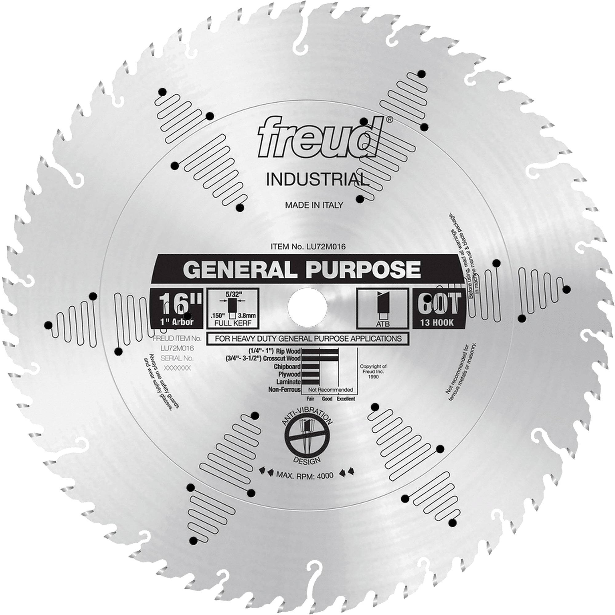 Industrial Saw Blade - General Purpose - TT640