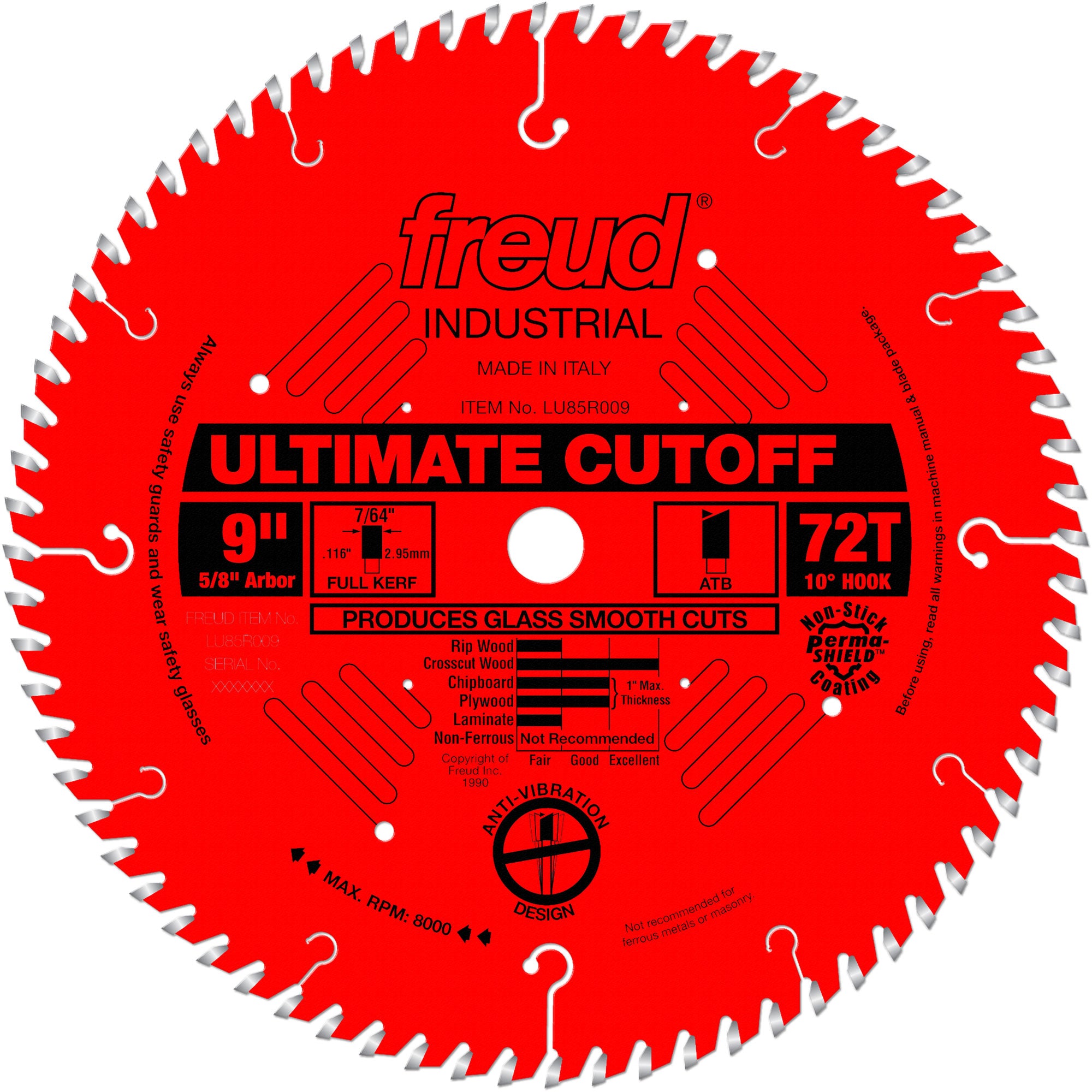 TCS Industrial Saw Blade - Crosscut & Finishing - TT822