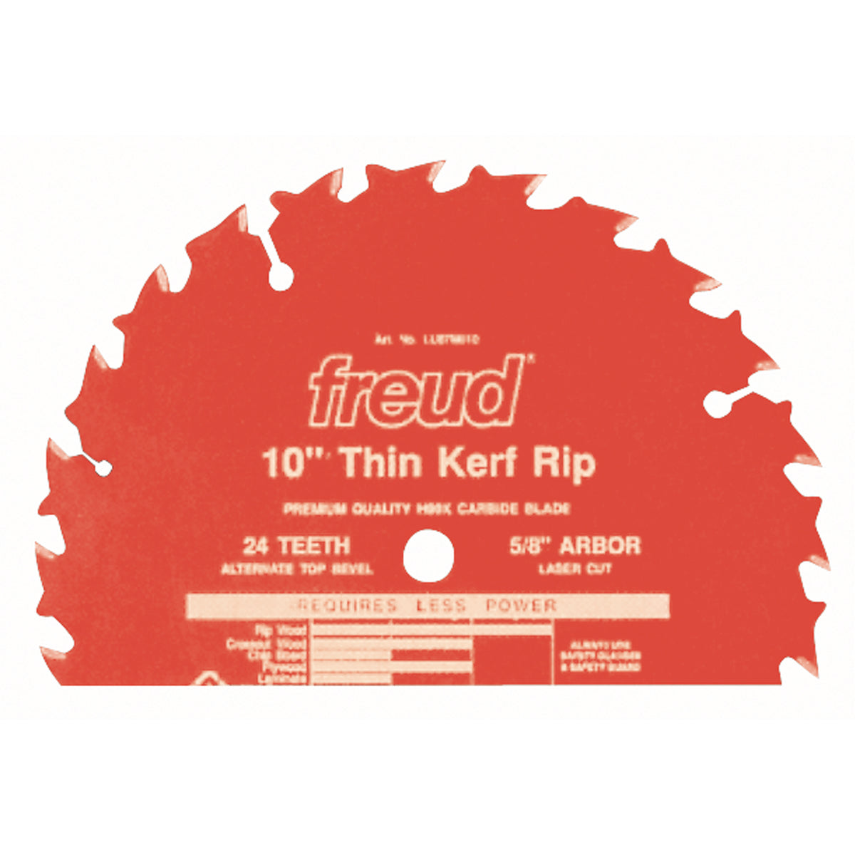 TCS Industrial Saw Blade - Rip/Crosscut Thin Kerf - TT827