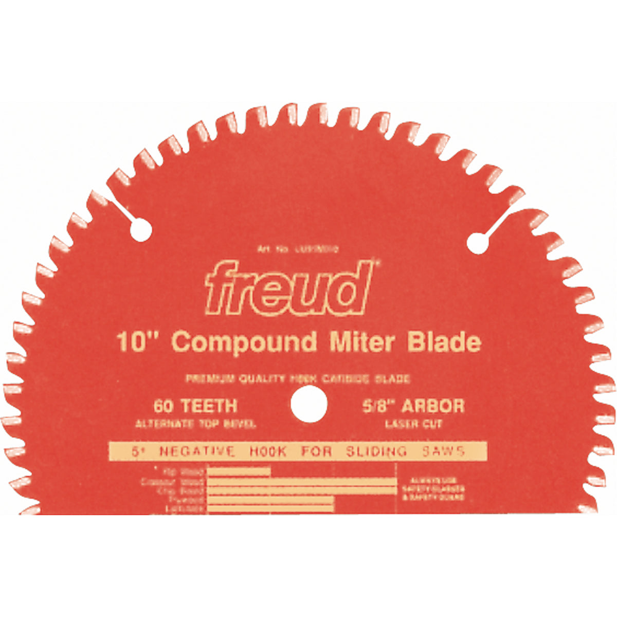TCS Sliding Compound Mitre Blades Industrial Blades - TT833