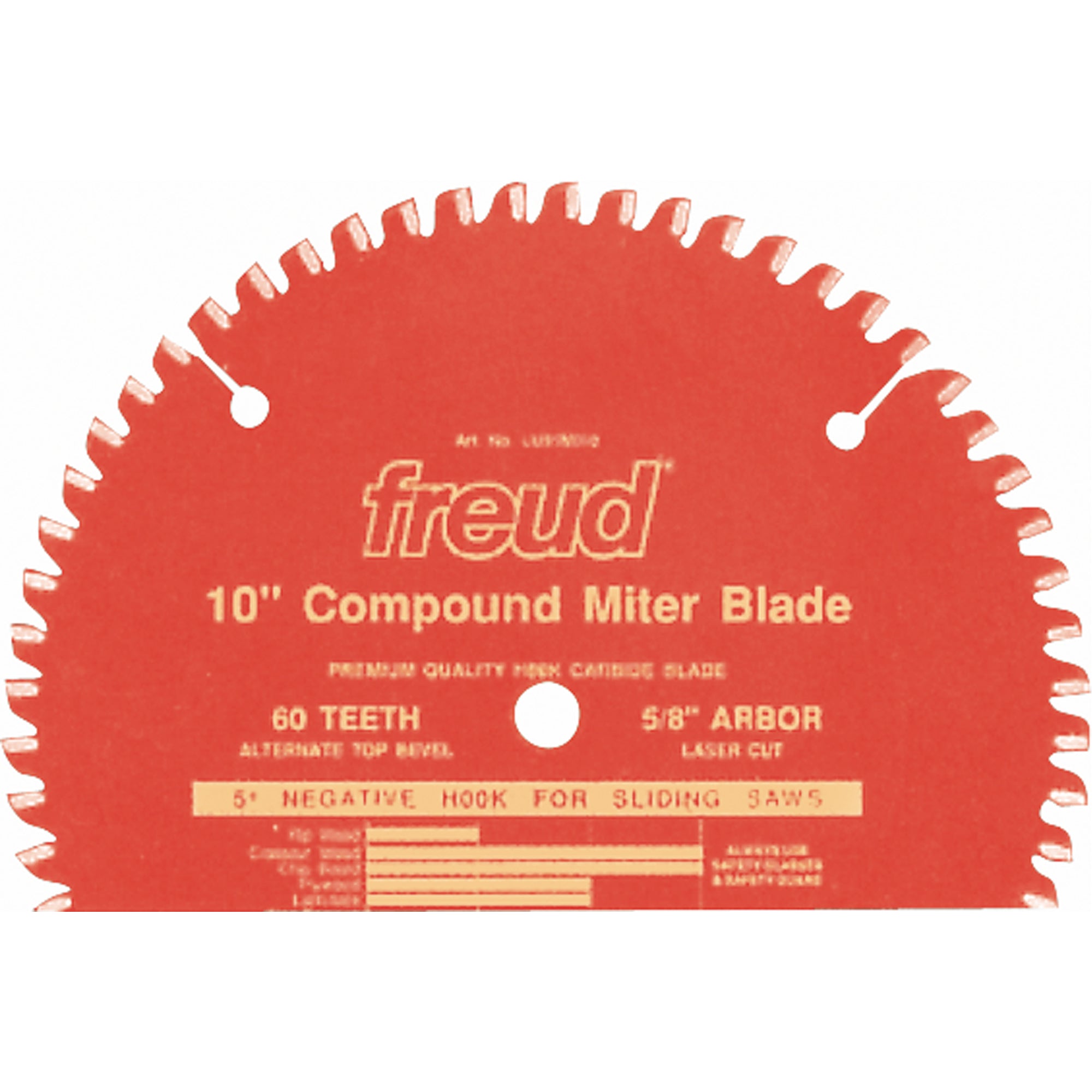 TCS Sliding Compound Mitre Blades Industrial Blades - TT833
