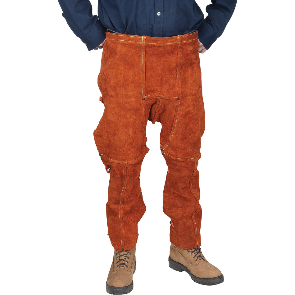 Leather Split Leg Apron & Chaps - TTU404