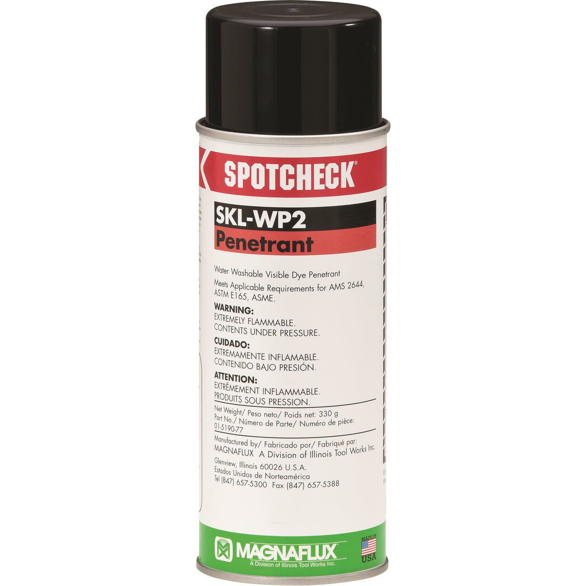 Spotcheck® Penetrants - SKL-WP2 Water Washable Penetrants - TTU436