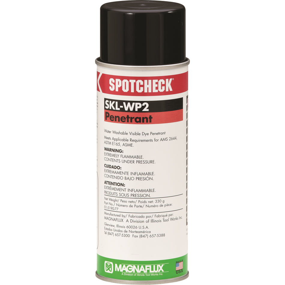 Spotcheck® Penetrants - SKL-WP2 Water Washable Penetrants - TTU436