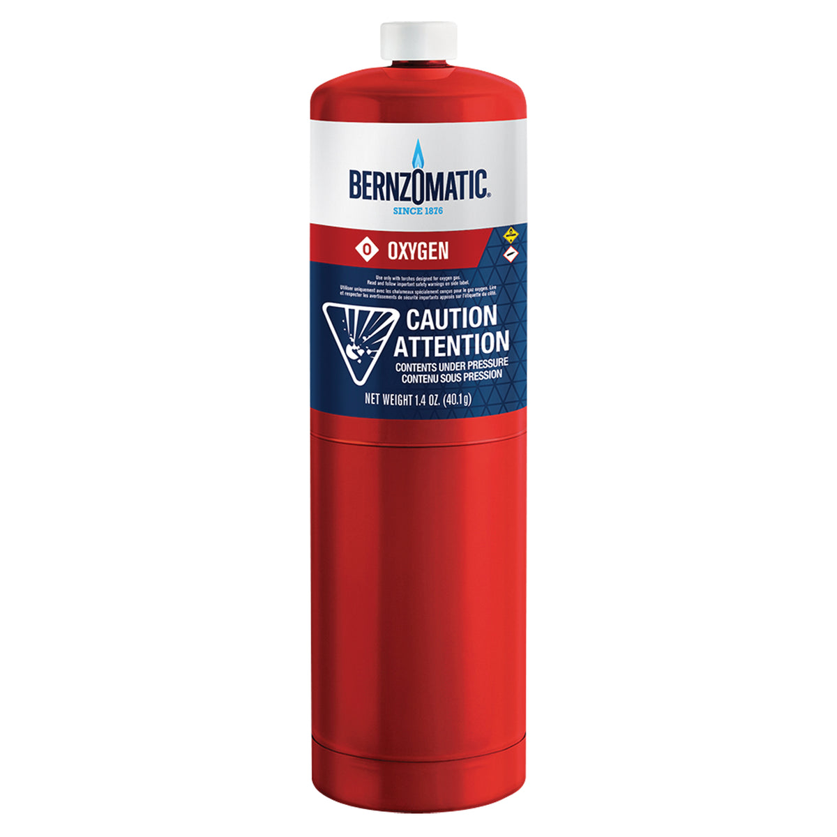 1.4-oz. Disposable Oxygen Cylinder - TTU688