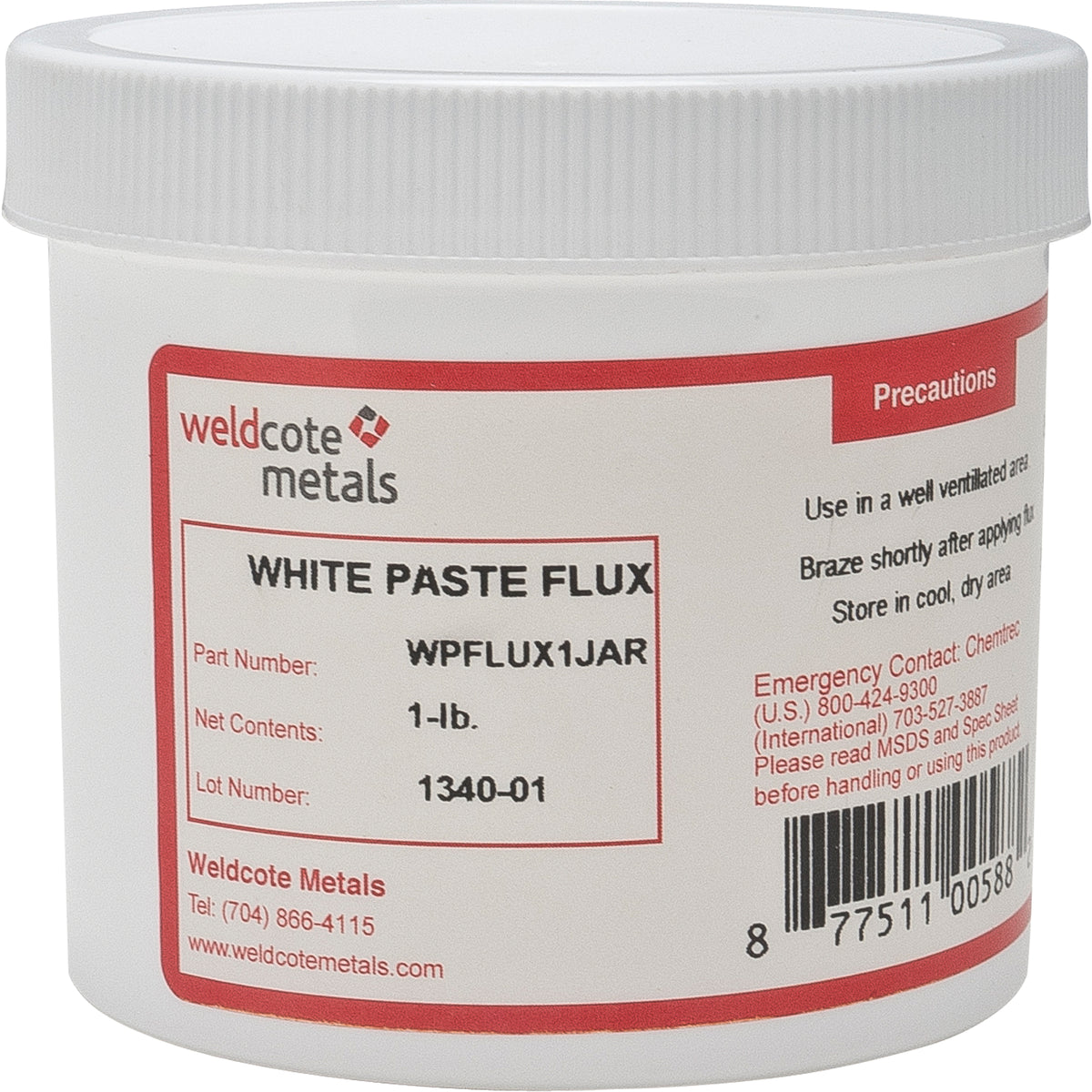 White Paste Brazing Flux - TTU906
