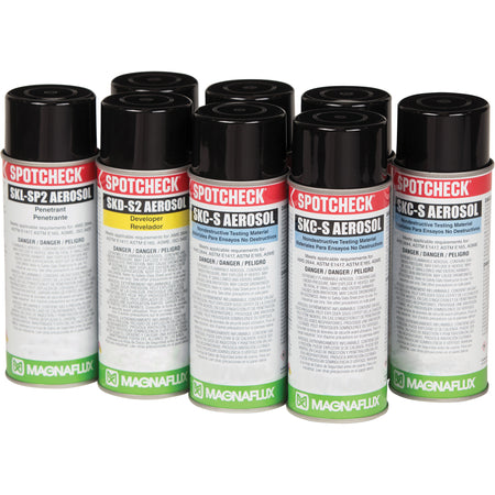 Solvent Removable Visible Penetrant Testing Kits - TV587