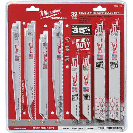 Sawzall® Demo and Thin Kerf Blade Set - TYE905
