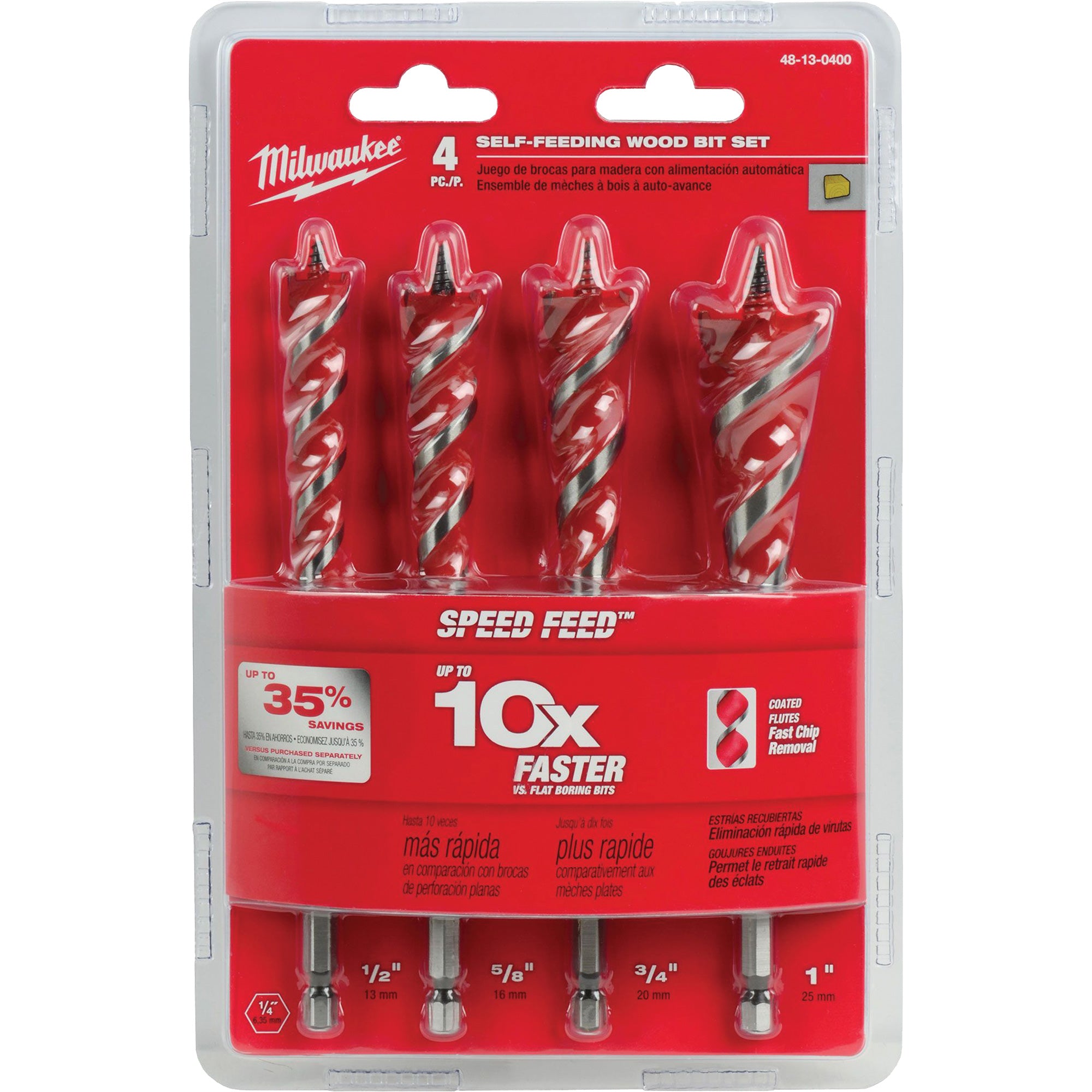 Speed Feed™ Wood Drill Bit Set - TYF105